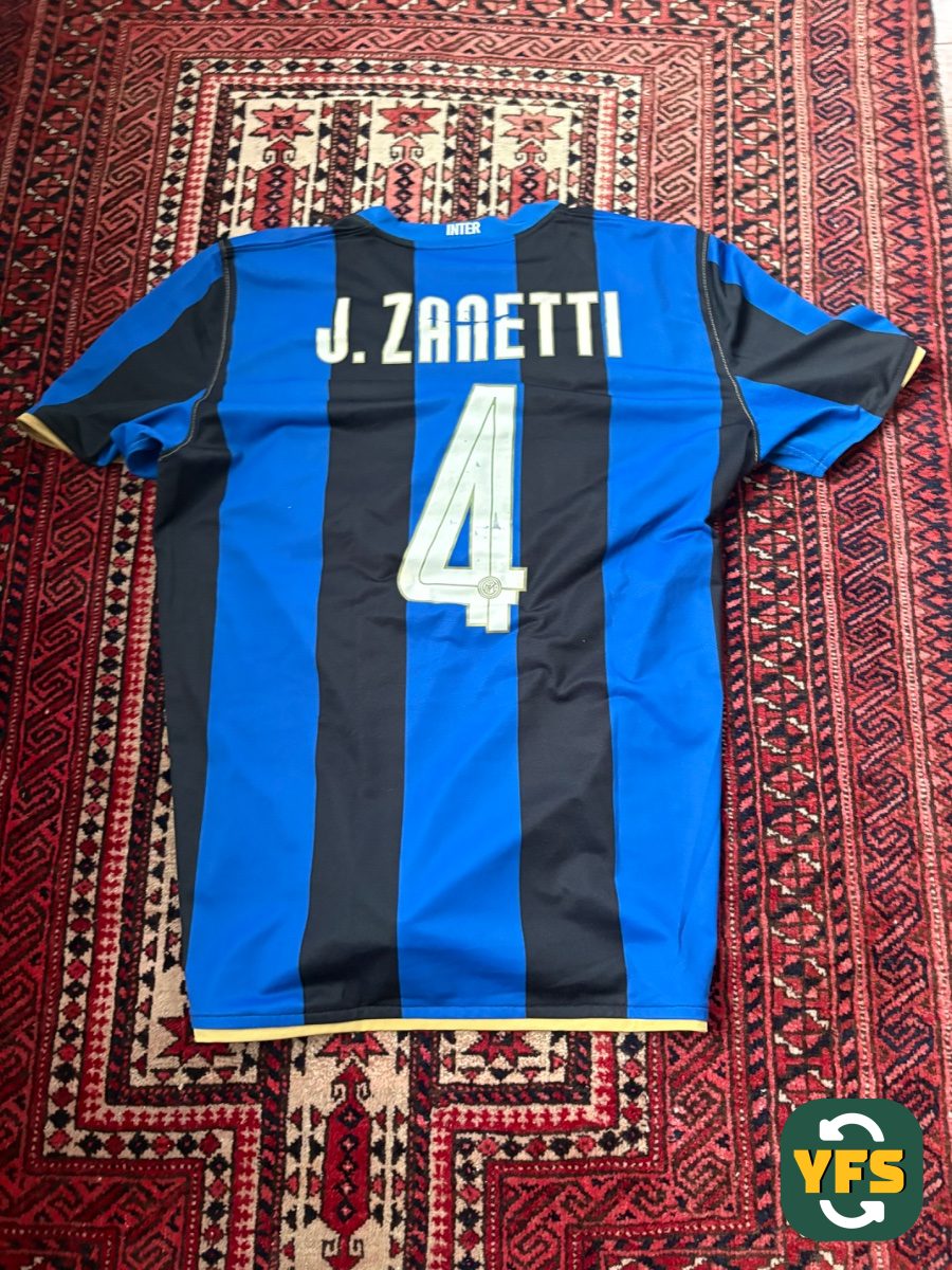 Inter Milan 2008-2009 Home Store Version Nike - YourFootballShirt - Photo 1