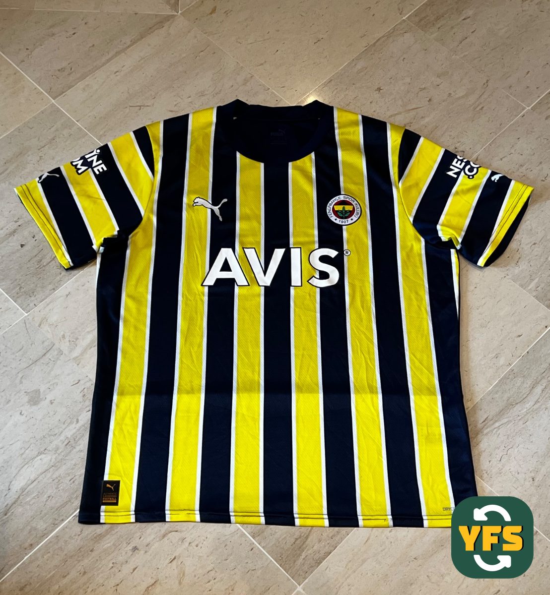 Fenerbahce 2022-2023 Home Store Version Puma - YourFootballShirt - Photo 1