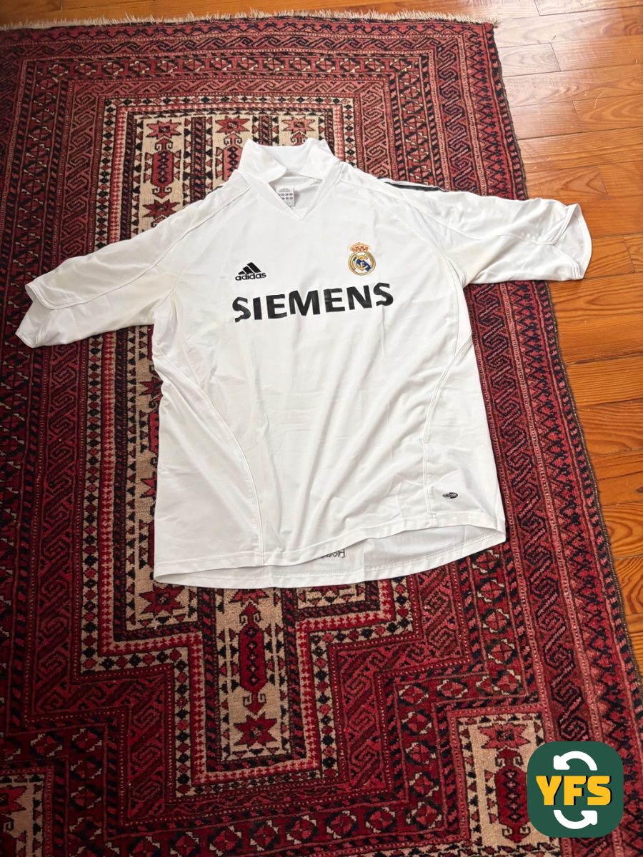 Real Madrid 2002-2003 Home Store Version Adidas - YourFootballShirt