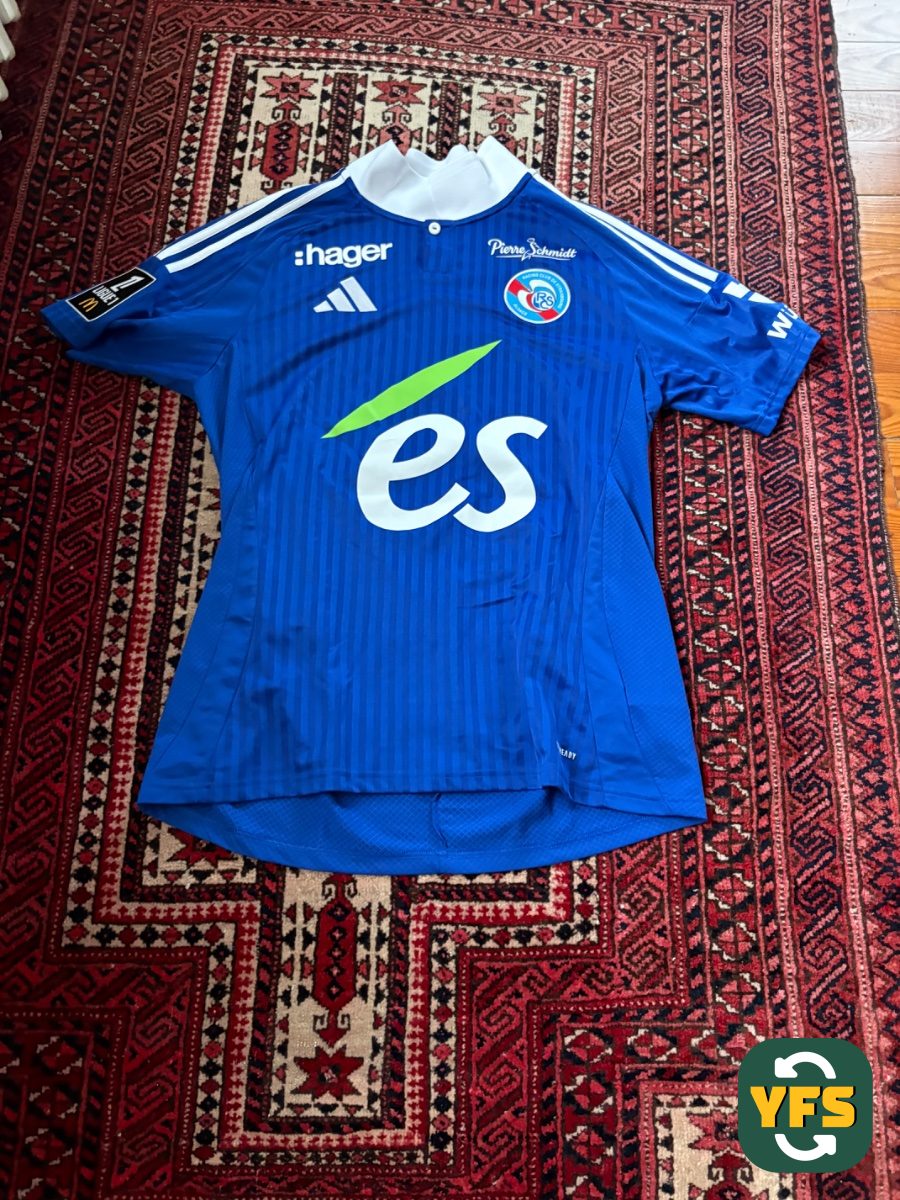 RC Strasbourg 2024-2025 Home Santos #10
