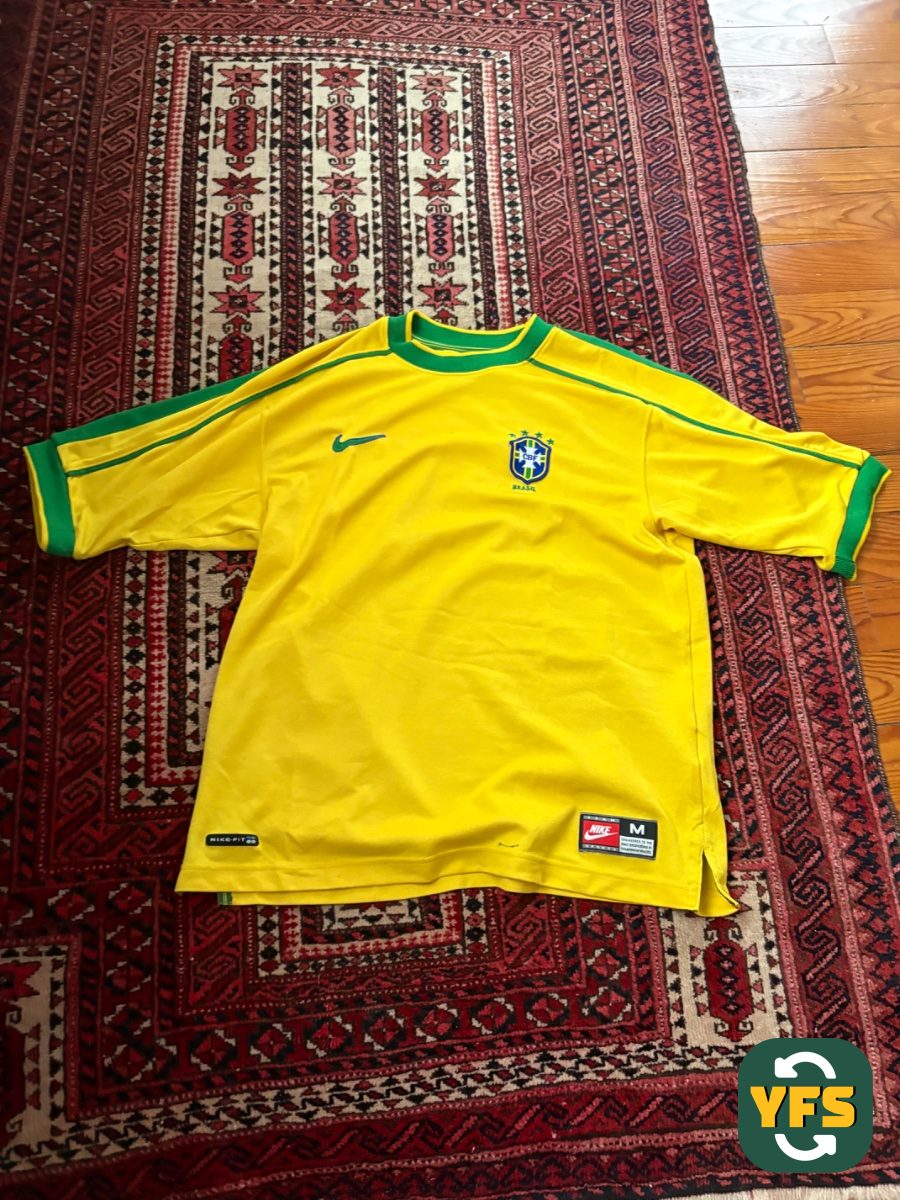Brazil 1997-1998 Home Store Version Nike - YourFootballShirt