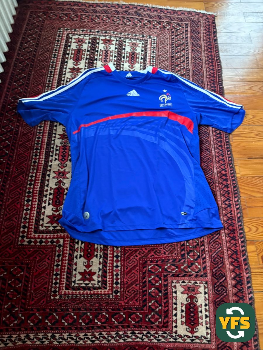 France 2007-2008 Home Store Version Adidas - YourFootballShirt