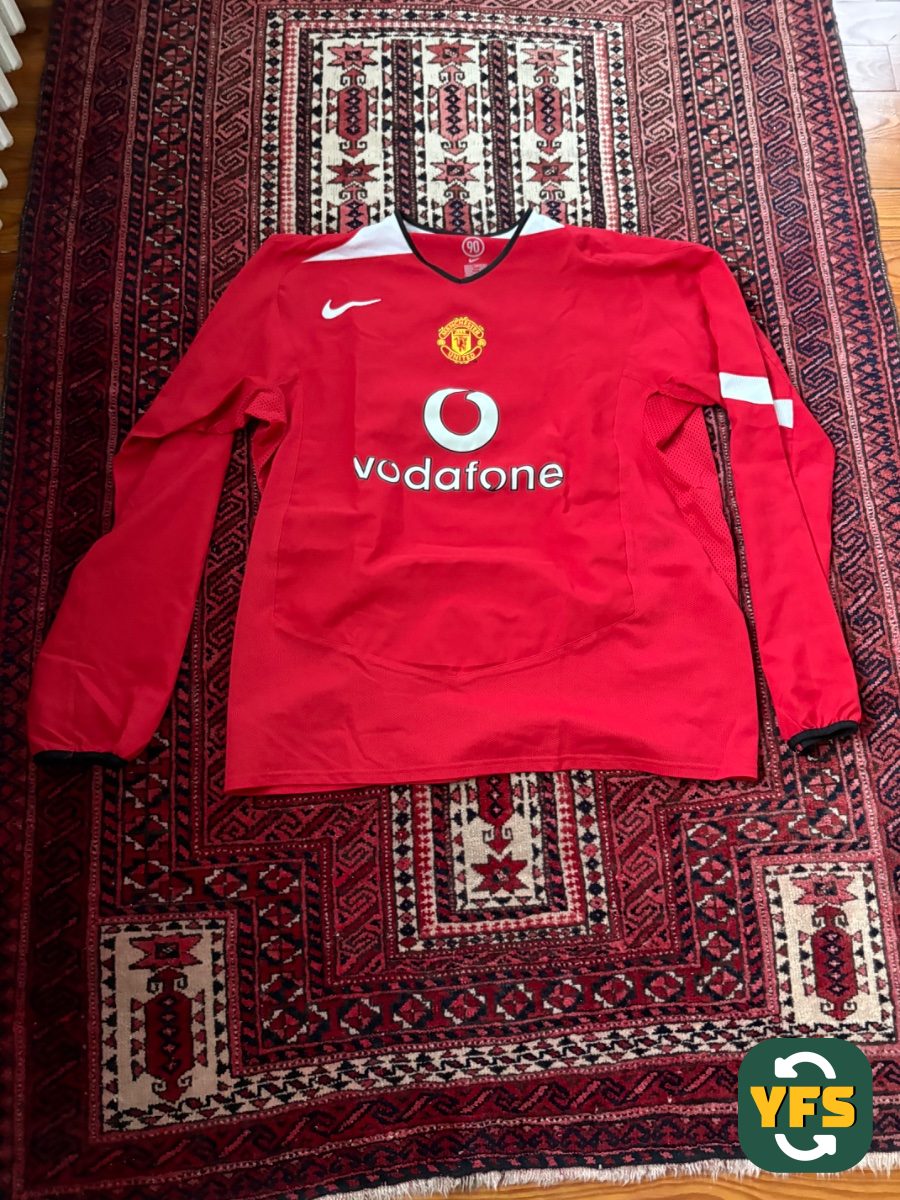 Manchester United 2002-2003 Home Store Version Nike - YourFootballShirt