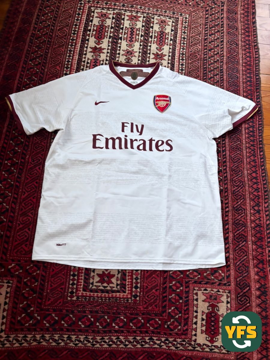 Arsenal 2007-2008 Away Store Version Nike - YourFootballShirt