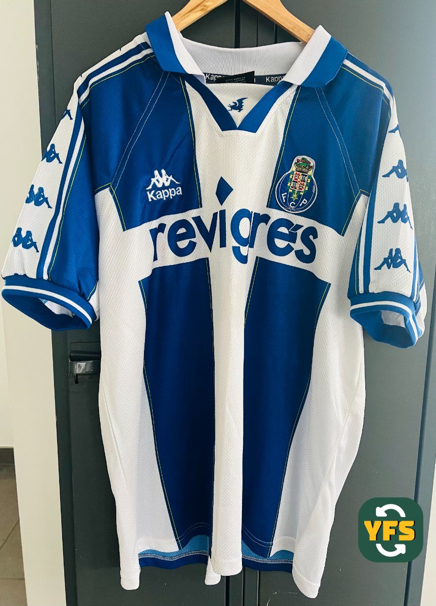 FC Porto 1997-1998 Home Store Version Kappa - YourFootballShirt - Photo 1