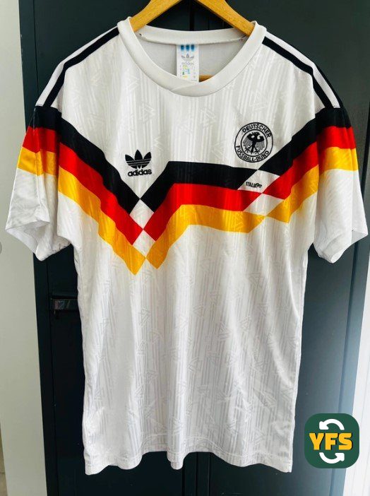 Germany 1990-1991 Home Store Version Adidas - YourFootballShirt - Photo 1