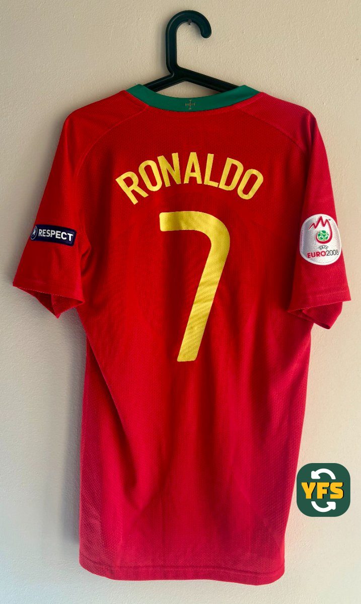 Portugal 2007-2008 Home Issued Nike - YourFootballShirt - Photo 1