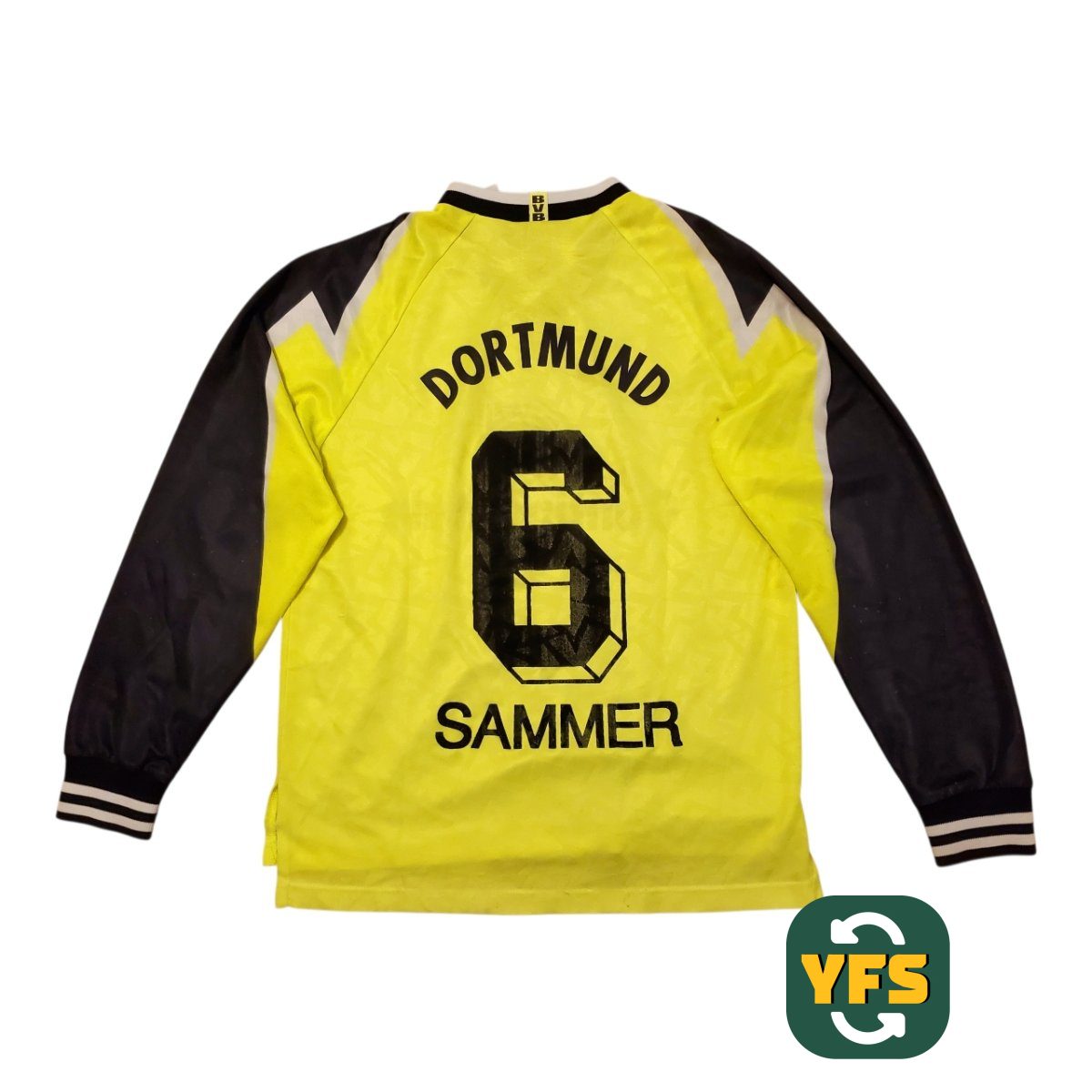 Borussia Dortmund 1995-1996 Home Sammer #6