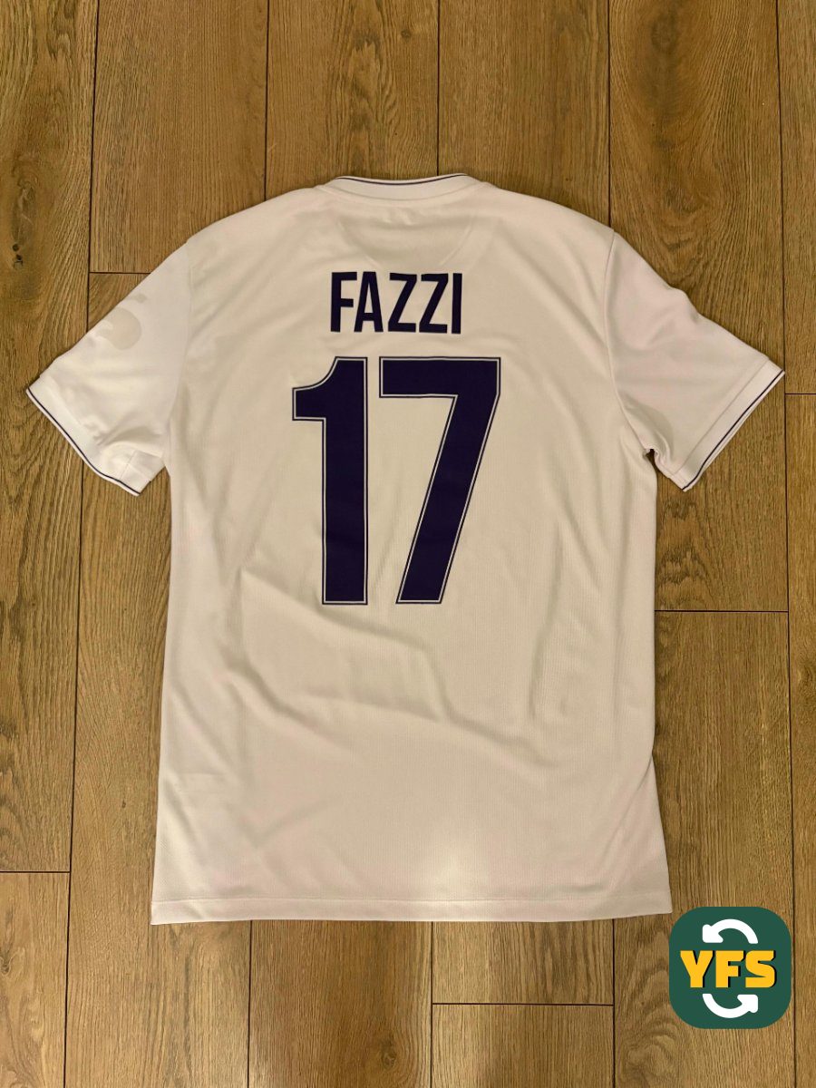 Fiorentina 2015-2016 Away Match Worn Le Coq Sportif - YourFootballShirt - Photo 1