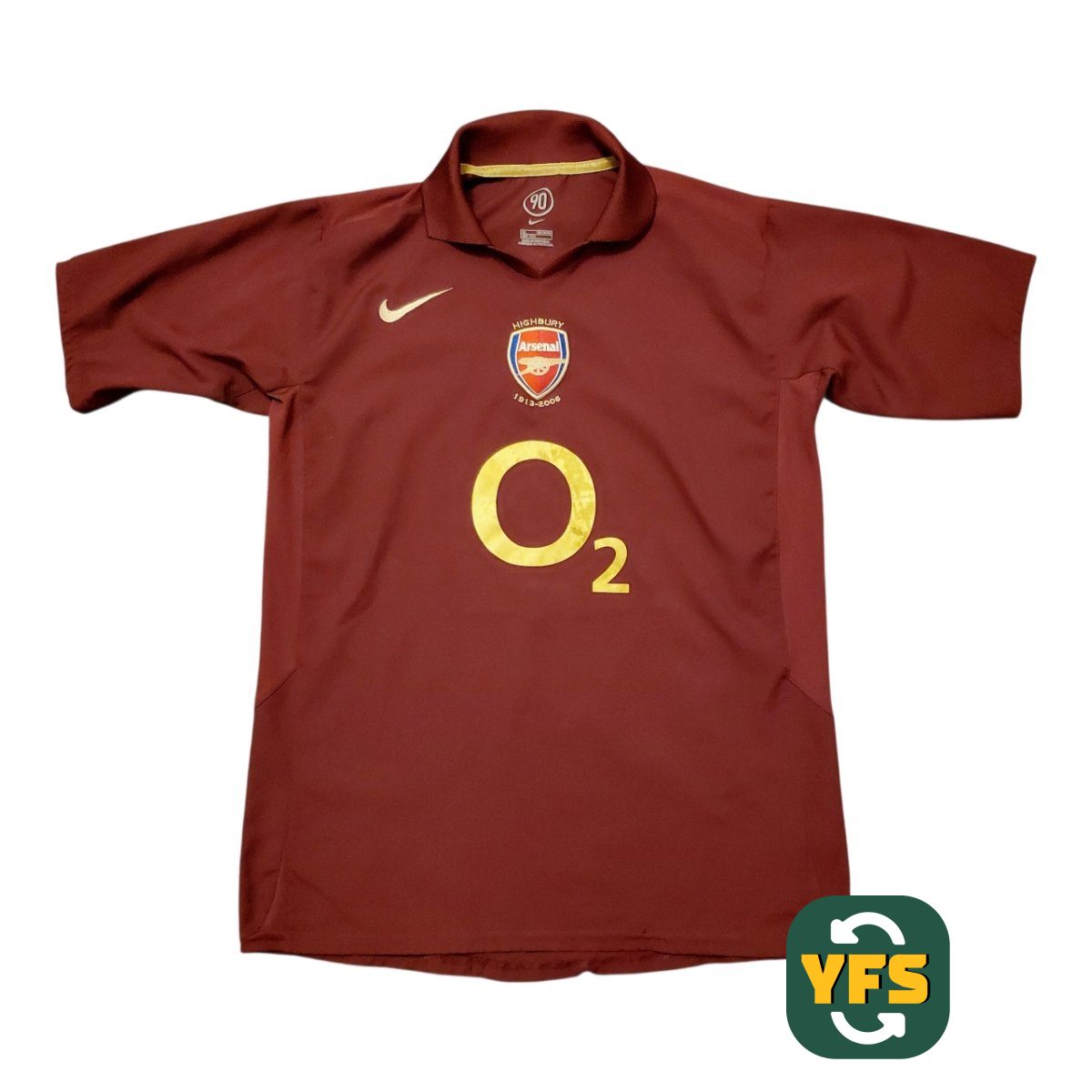 Arsenal 2005-2006 Home Store Version Nike - YourFootballShirt - Photo 1