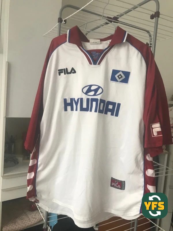 SV Hamburg 1999-2000 Home Store Version Fila - YourFootballShirt - Photo 1