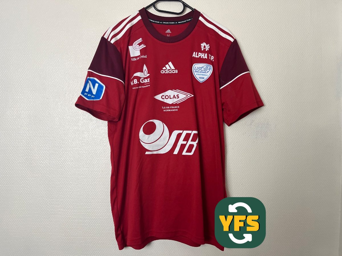 US Créteil 2019-2020 Away Adidas - YourFootballShirt - Photo 1