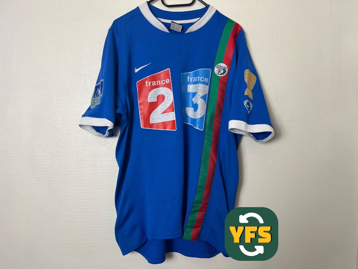 US Créteil 2006-2007 Home Match Worn Nike - YourFootballShirt - Photo 1