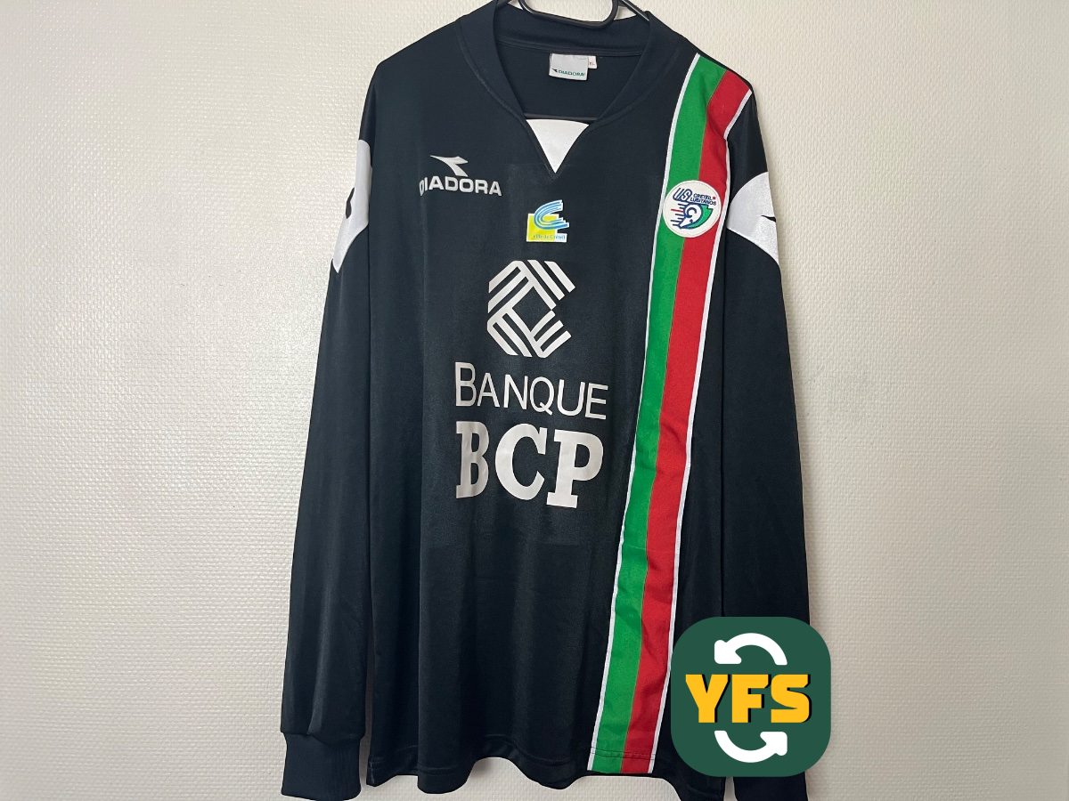 US Créteil 2003-2004 Third Match Worn Diadora - YourFootballShirt - Photo 1