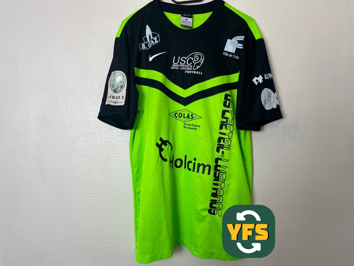 US Créteil 2014-2015 Third Match Worn Nike - YourFootballShirt - Photo 1