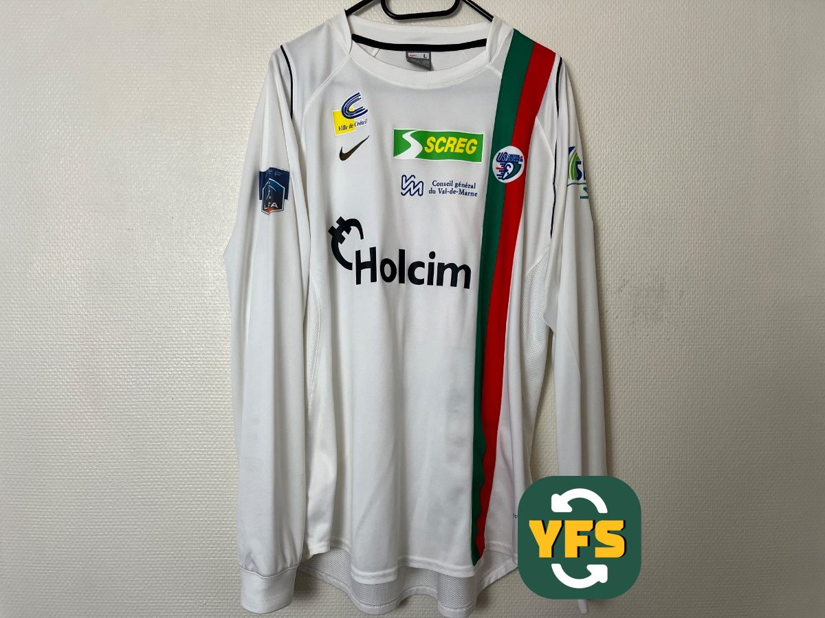 US Créteil 2007-2008 Away Alnoudji #19