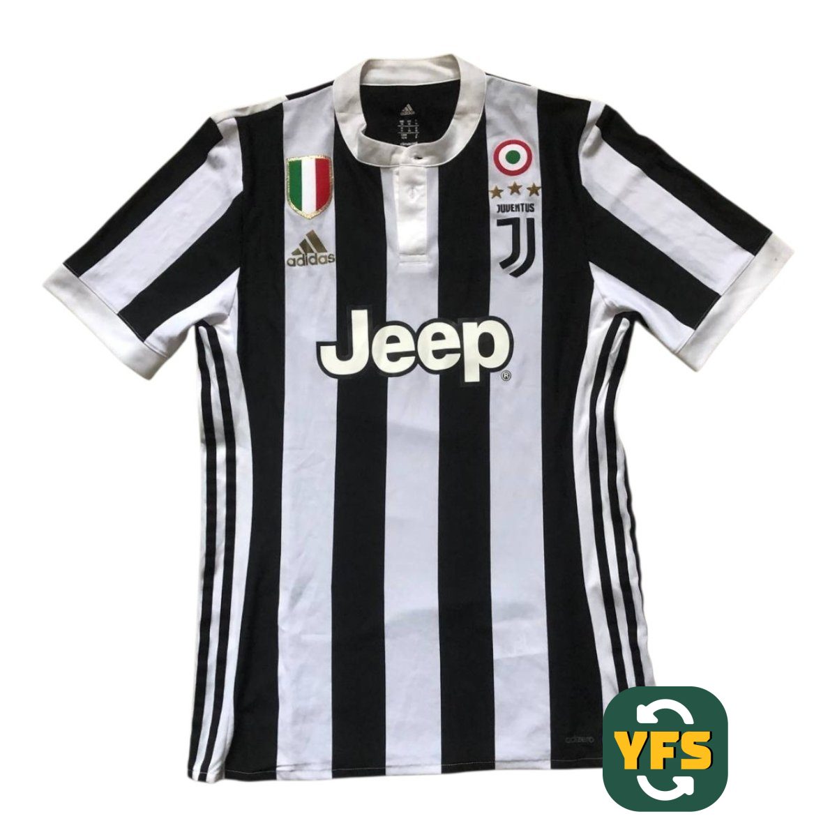 Juventus Turin 2017-2018 Home Pro Version Adidas - YourFootballShirt - Photo 1
