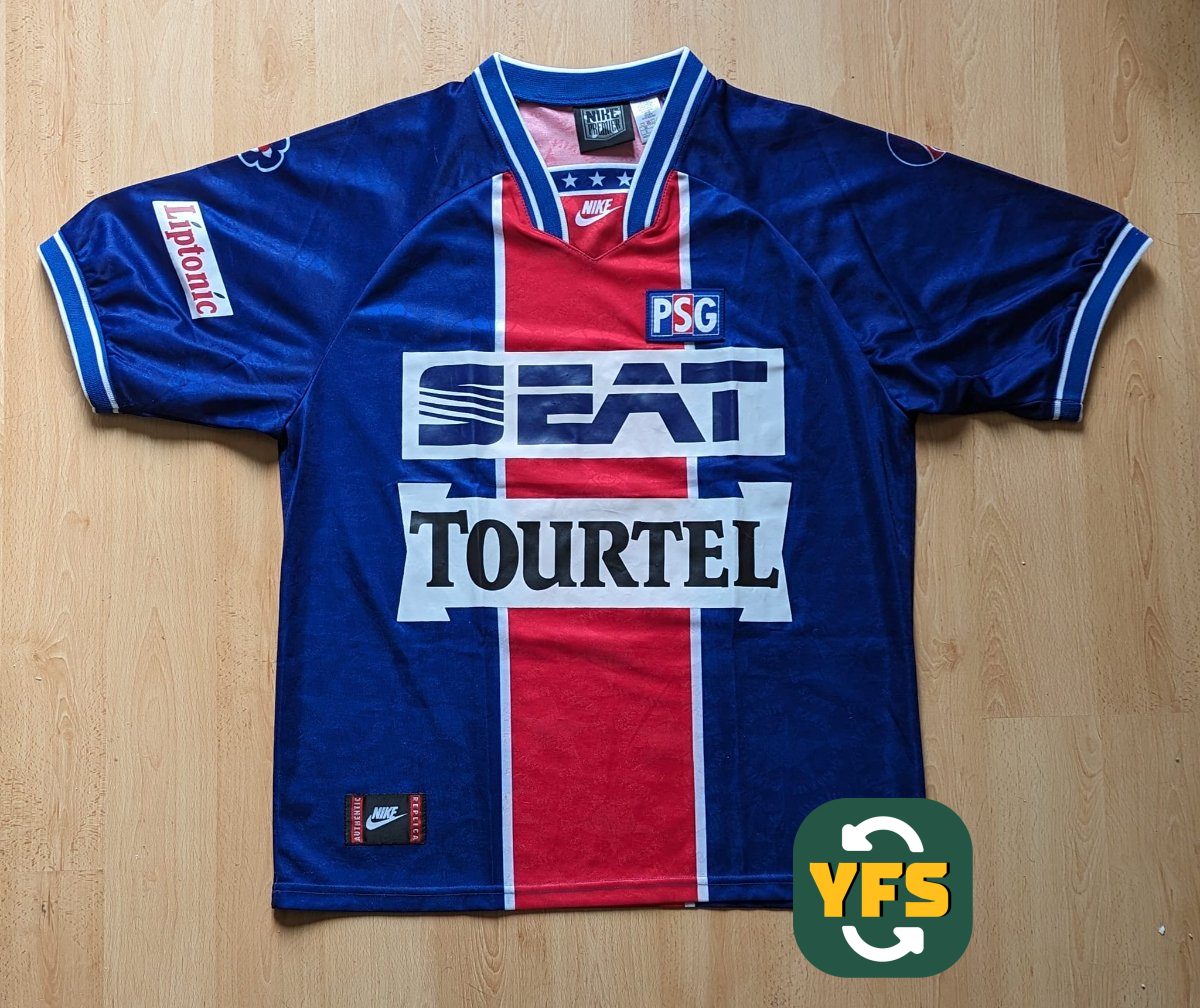 PSG 1994-1995 Home Store Version Nike - YourFootballShirt - Photo 1
