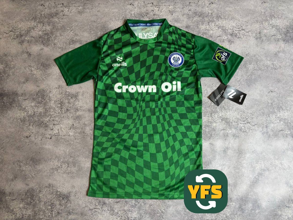Rochdale AFC 2023-2024 Goalkeeper Store Version Oneills - YourFootballShirt - Photo 1