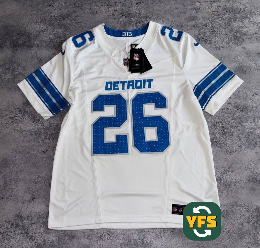 Detroit Lions 2022-2023 Home Store Version Nike - YourFootballShirt - Photo 1