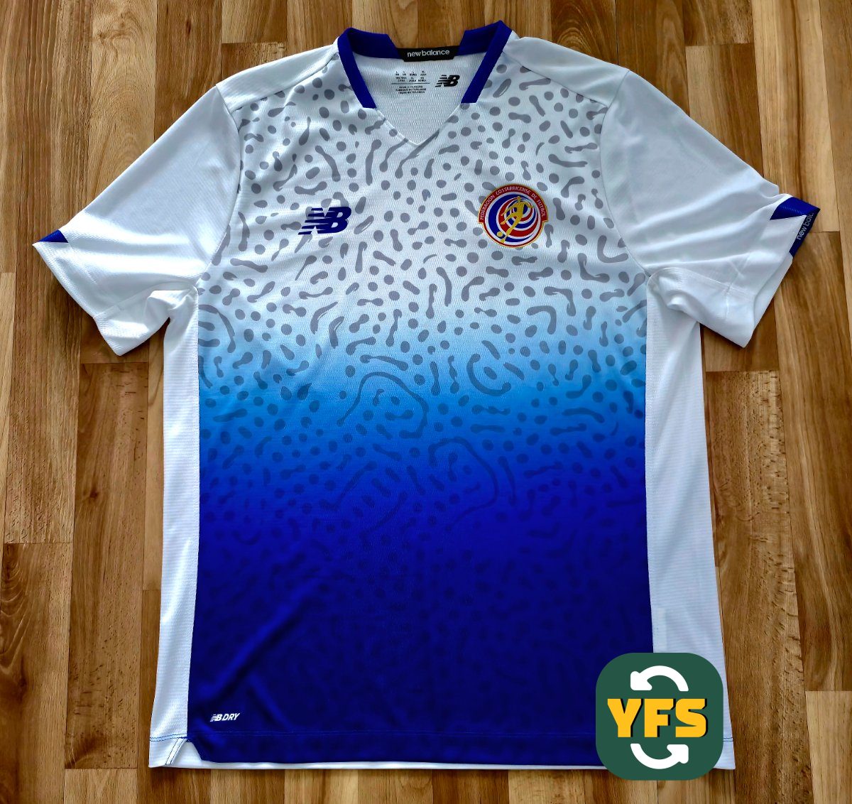 Costa Rica 2021-2022 Home Store Version New Balance - YourFootballShirt - Photo 1