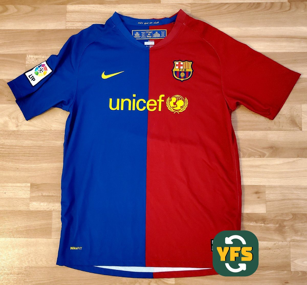 FC Barcelona 2008-2009 Home Store Version Nike - YourFootballShirt - Photo 1