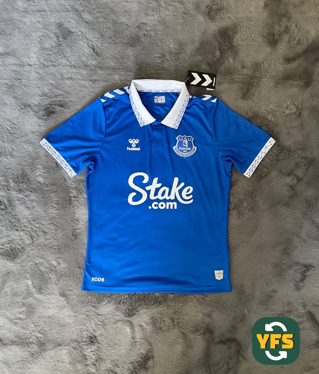 Everton 2023-2024 Home Store Version Hummel - YourFootballShirt - Photo 1