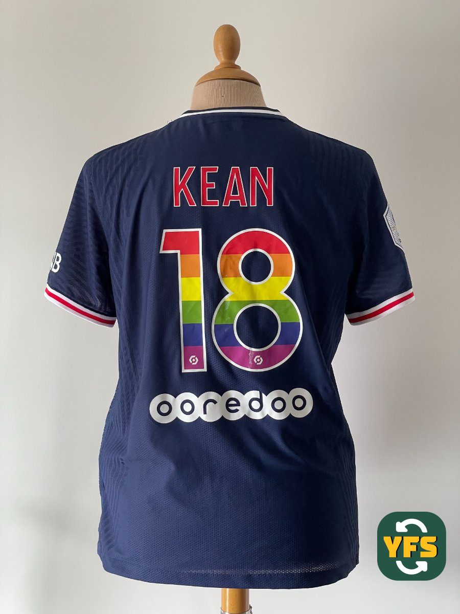 PSG 2020-2021 Home Match Worn Nike - YourFootballShirt - Photo 1