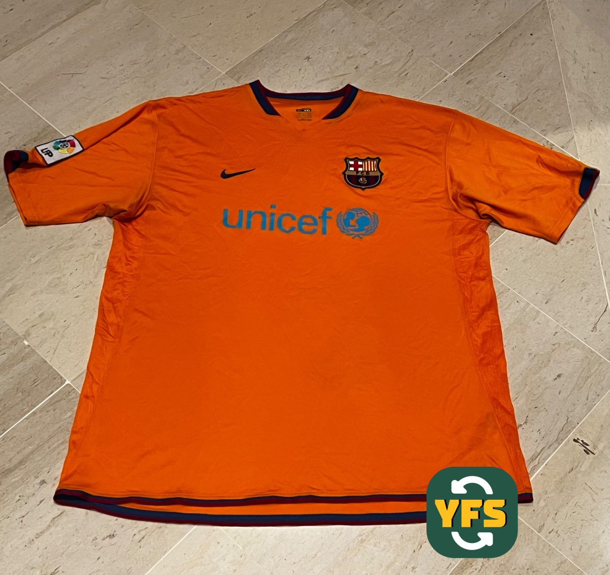 FC Barcelona 2006-2007 Away Store Version Nike - YourFootballShirt - Photo 1