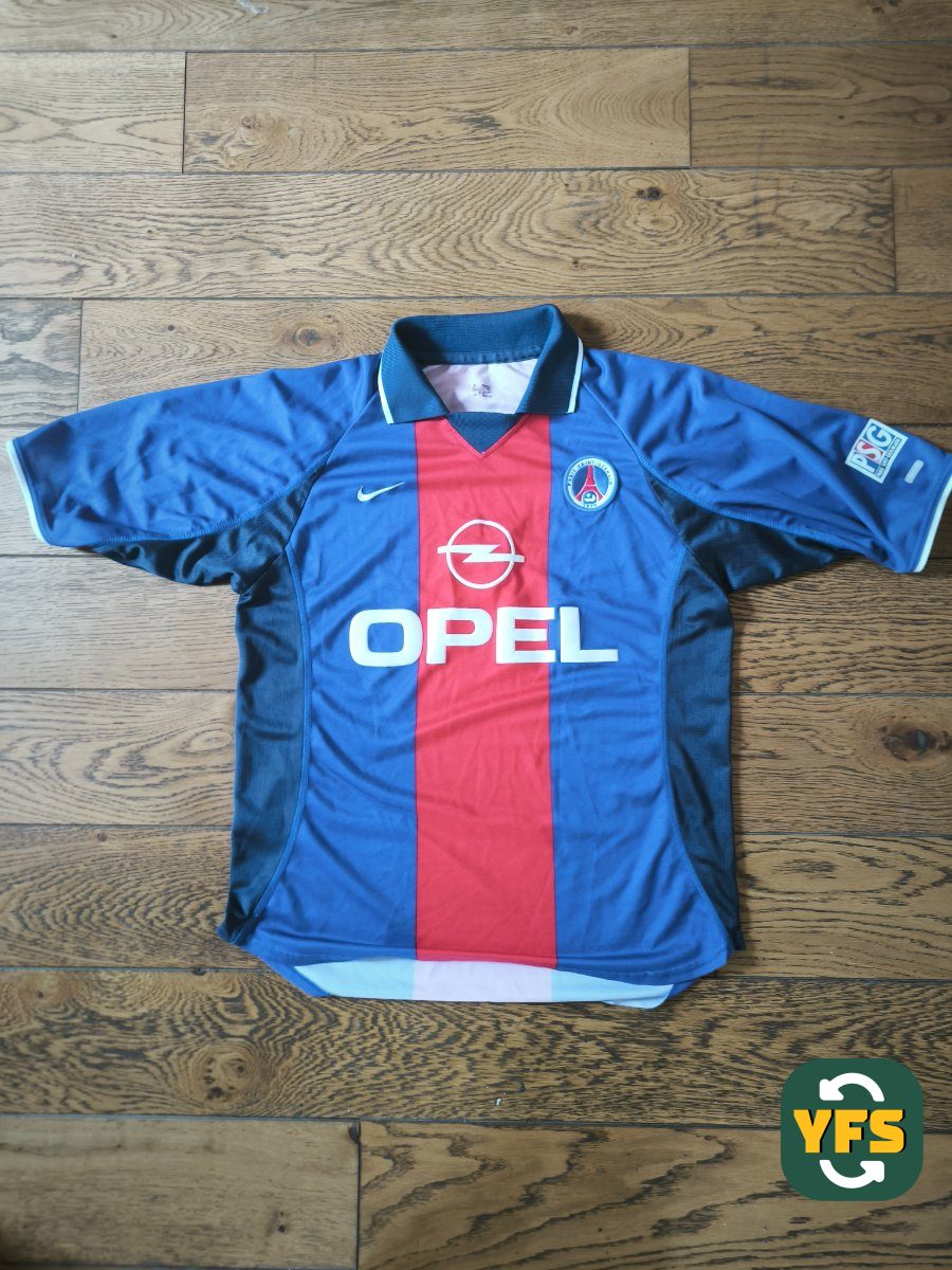 PSG 2000-2001 Home Store Version Nike - YourFootballShirt - Photo 1