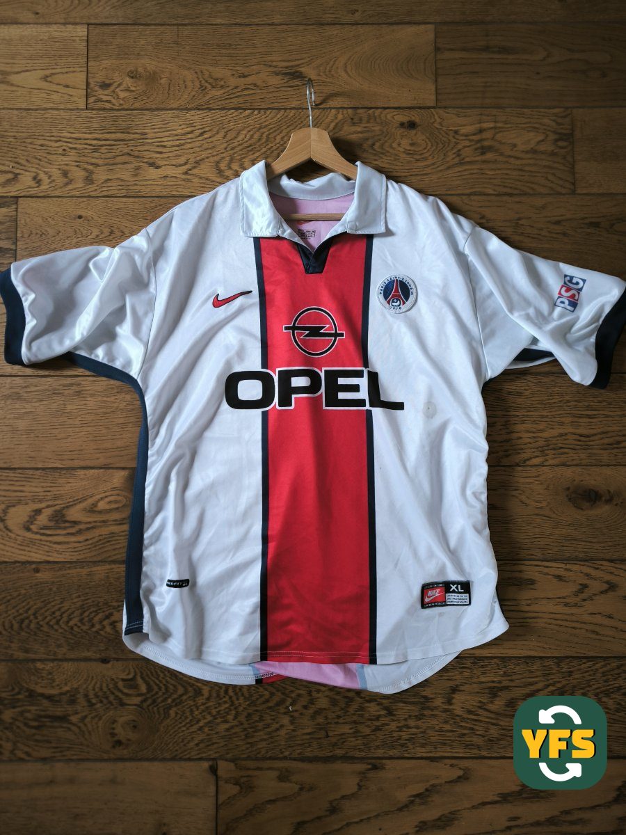 PSG 1998-1999 Away Store Version Nike - YourFootballShirt - Photo 1