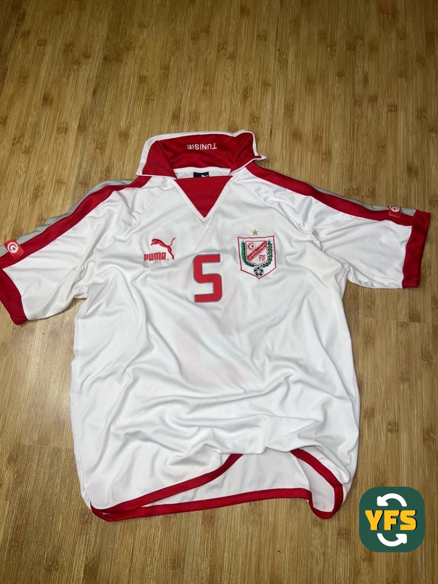 Tunisia 2004-2005 Home Store Version Puma - YourFootballShirt - Photo 1