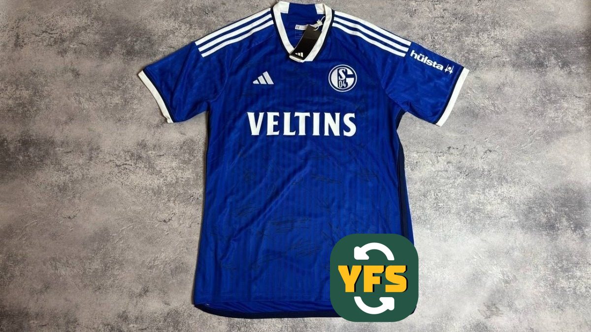 Schalke 04 2023-2024 Home Store Version Adidas - YourFootballShirt - Photo 1