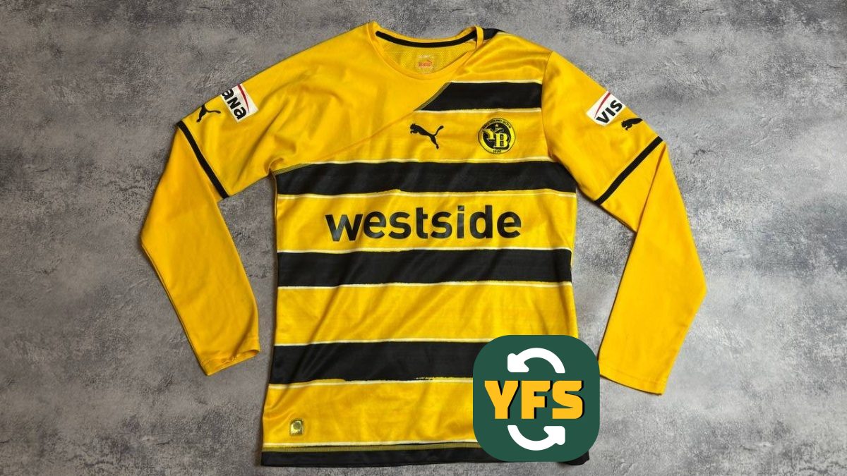 BSC Young Boys 2010-2011 Home Store Version Puma - YourFootballShirt - Photo 1