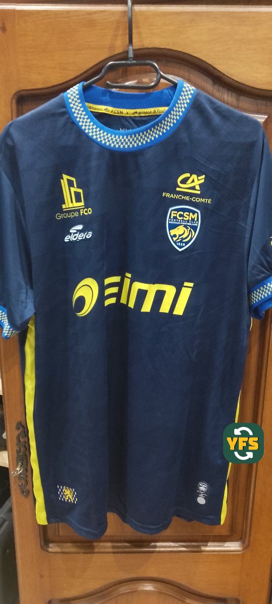 FC Sochaux 2025-2026 Away Store Version Eldera - YourFootballShirt - Photo 1