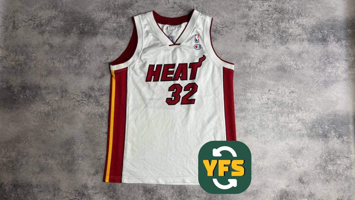 Miami Heat 1999-2000 Home Store Version Champion USA - YourFootballShirt - Photo 1
