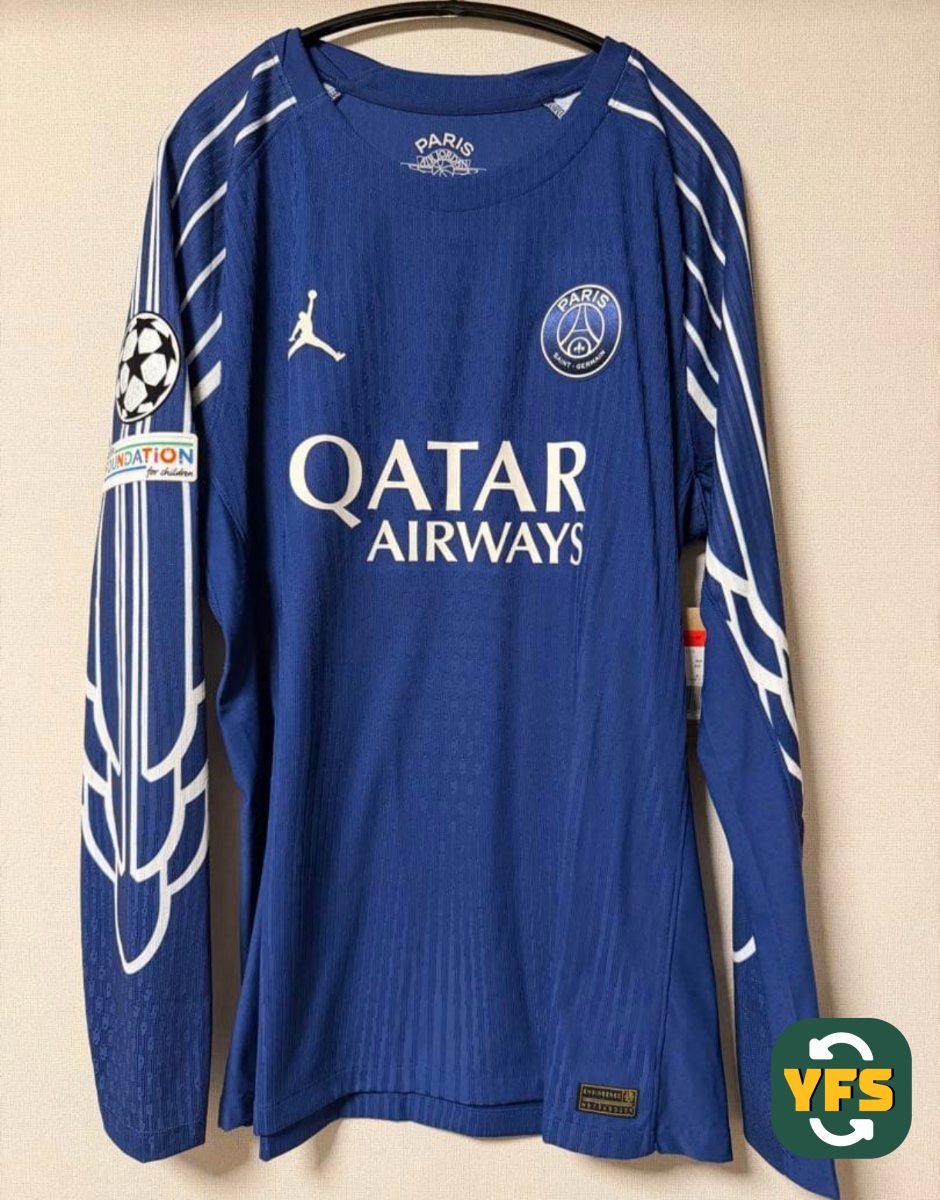 PSG 2024-2025 Fourth Doué #14 – YFS – Your Football Shirt