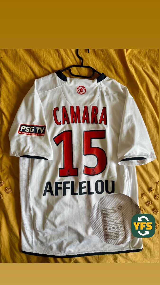 PSG 2007-2008 Away Issued Nike - YourFootballShirt - Photo 1
