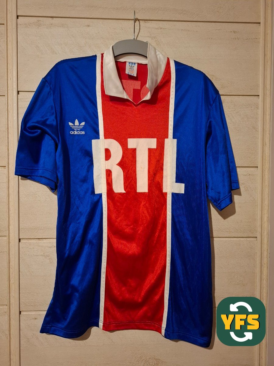 PSG 1992-1993 Special edition Match Worn Adidas - YourFootballShirt - Photo 1