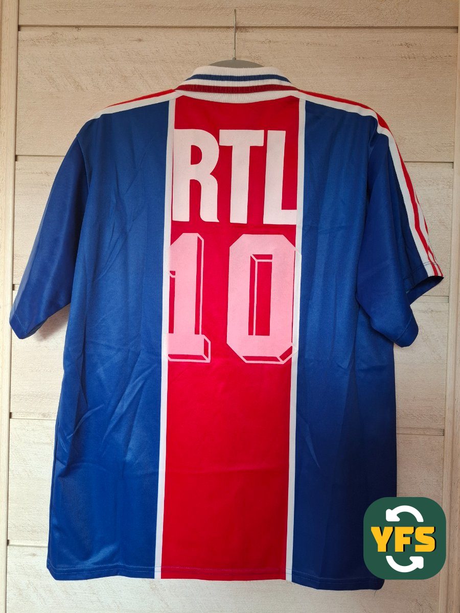 PSG 1994-1995 Special edition Match Worn Adidas - YourFootballShirt - Photo 1