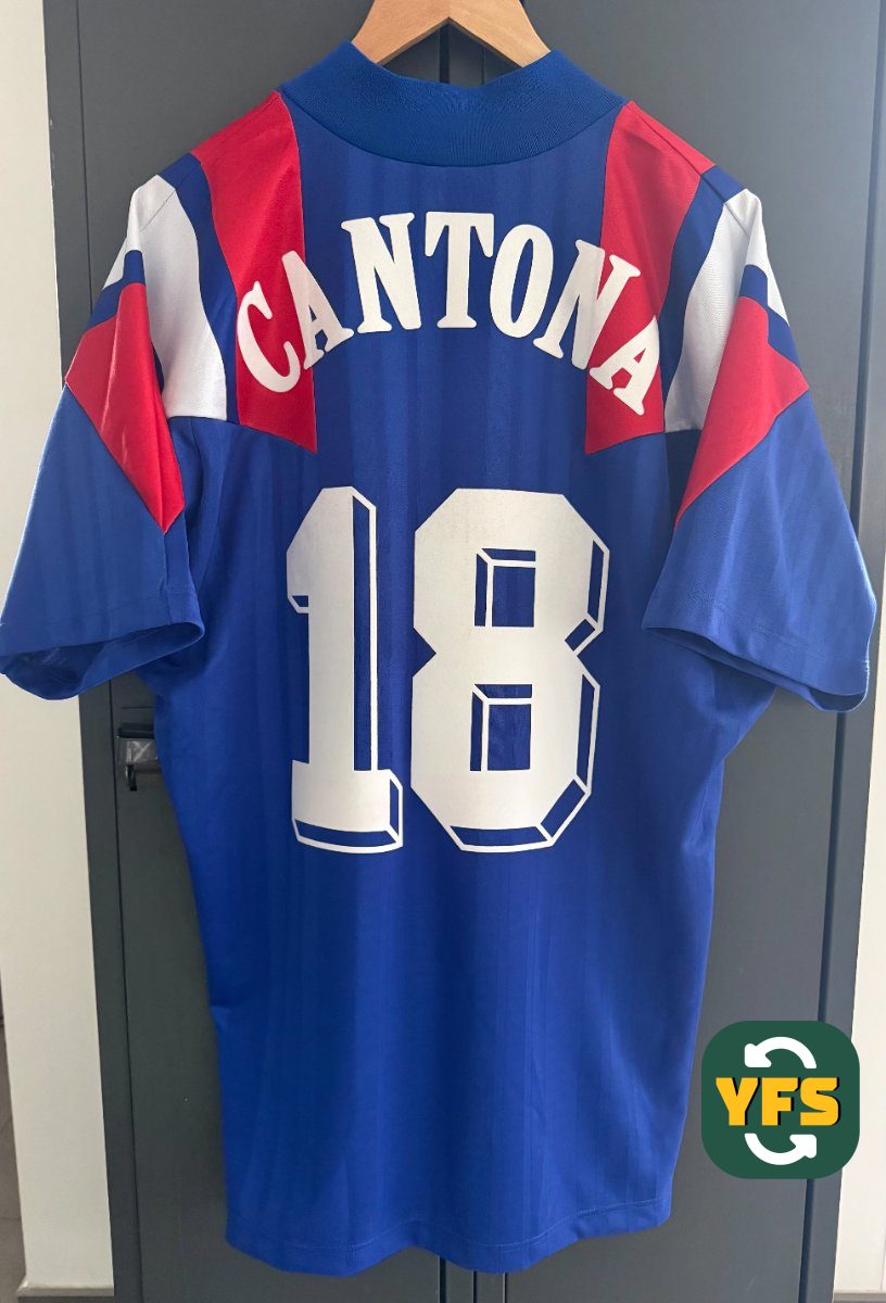 France 1992-1993 Home Store Version Adidas - YourFootballShirt - Photo 1