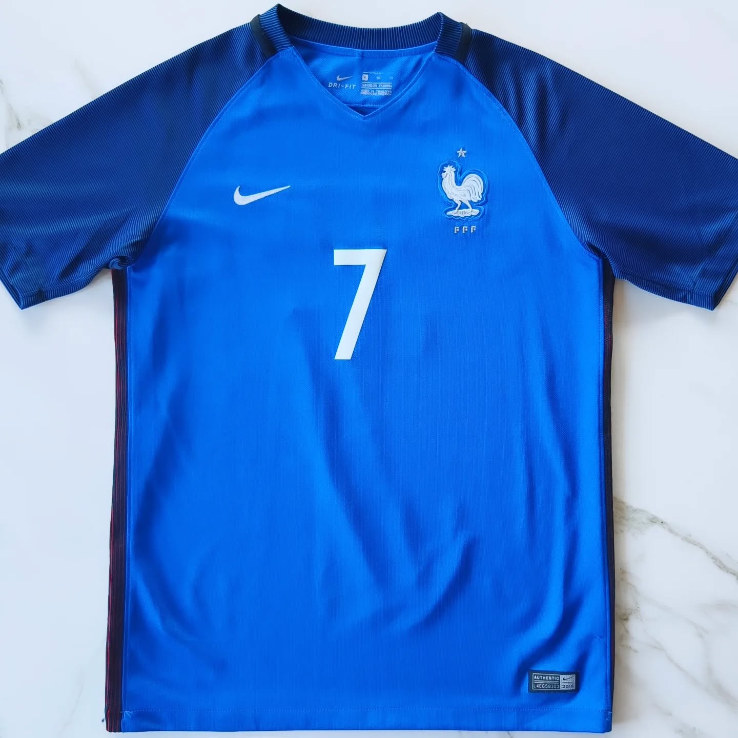 France 2016-2017 Home Store Version Nike - YourFootballShirt - Photo 1