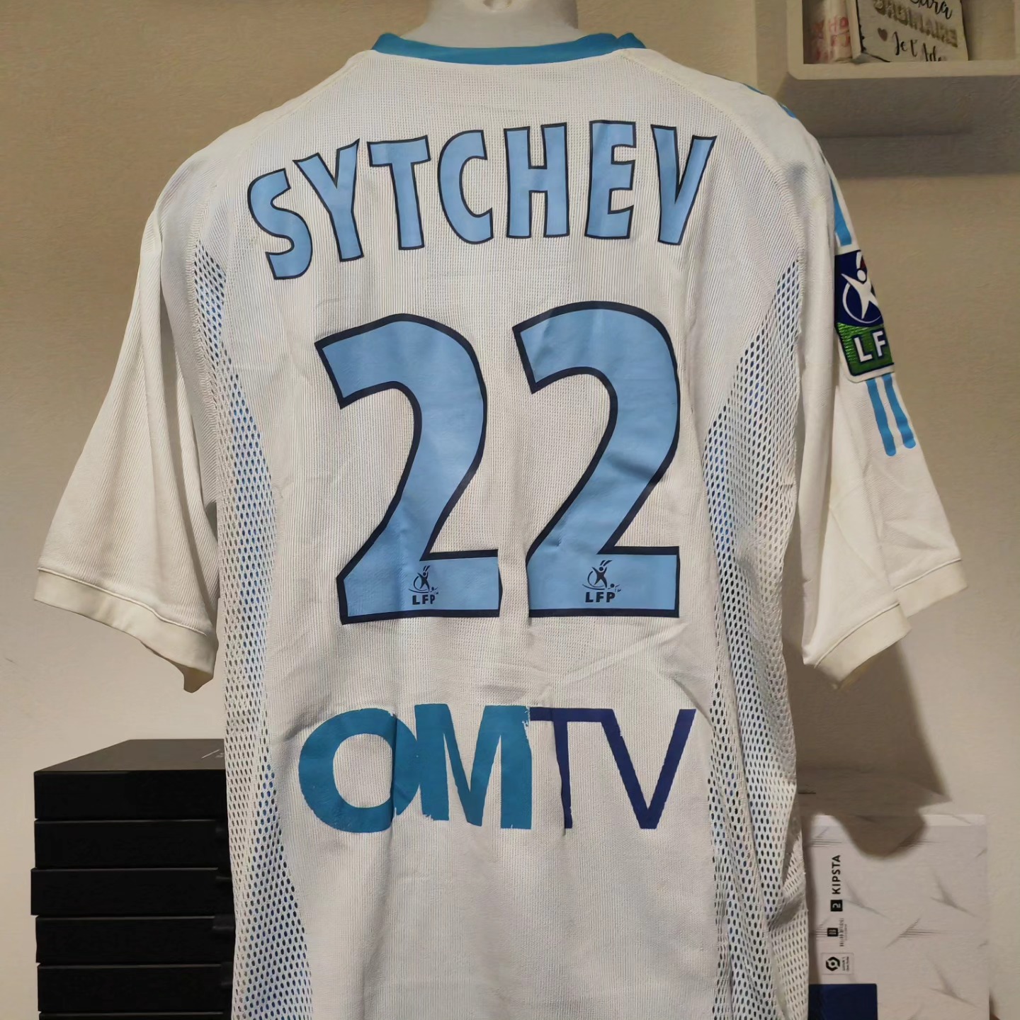 Olympique Marseille 2002-2003 Home Issued Adidas - YourFootballShirt - Photo 1