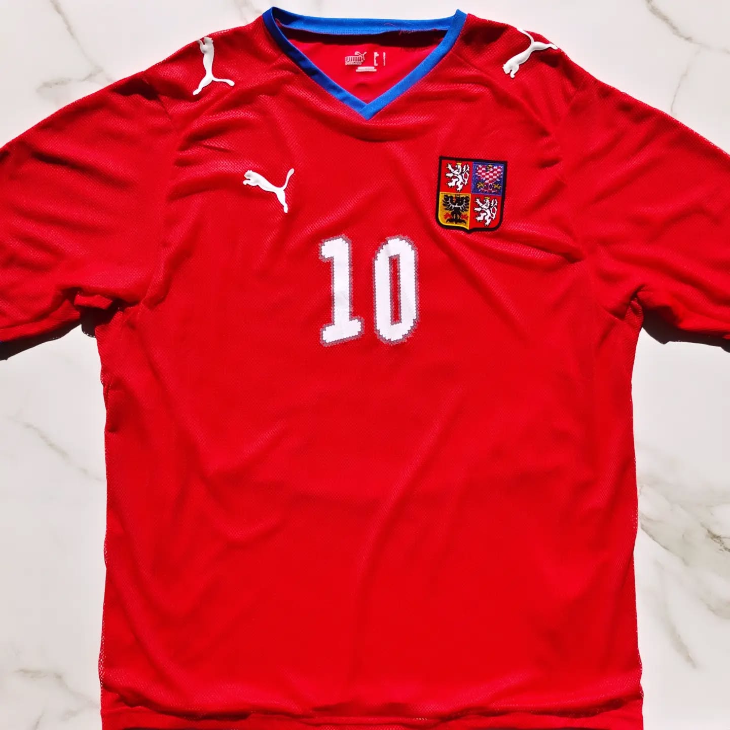 Czech Republic 2008-2009 Home Store Version Puma - YourFootballShirt