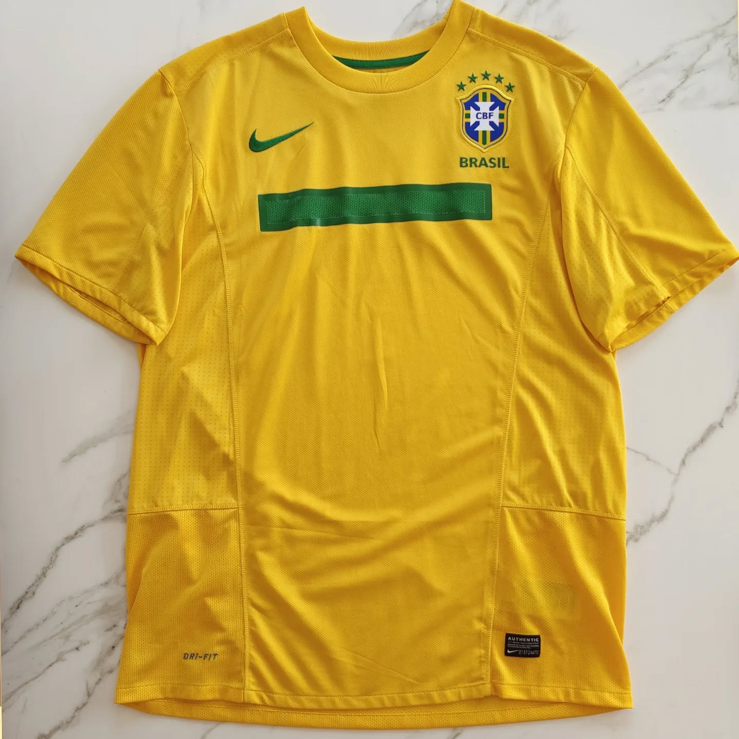 Brazil 2010-2011 Home Store Version Nike - YourFootballShirt