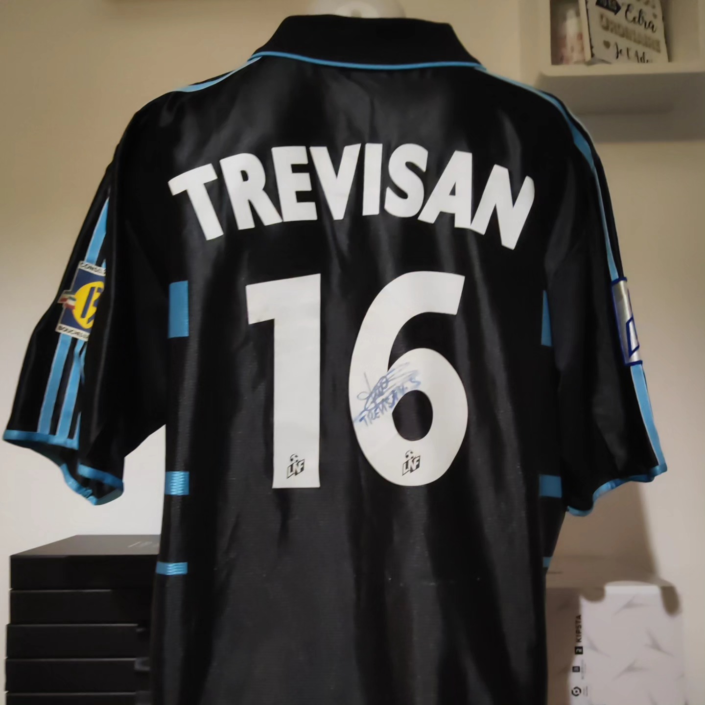 Olympique Marseille 1999-2000 Third Match Worn Adidas - YourFootballShirt - Photo 1