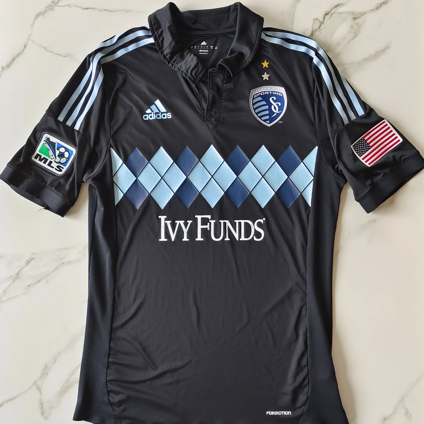 Sporting Kansas City 2013-2014 Third Store Version Adidas - YourFootballShirt