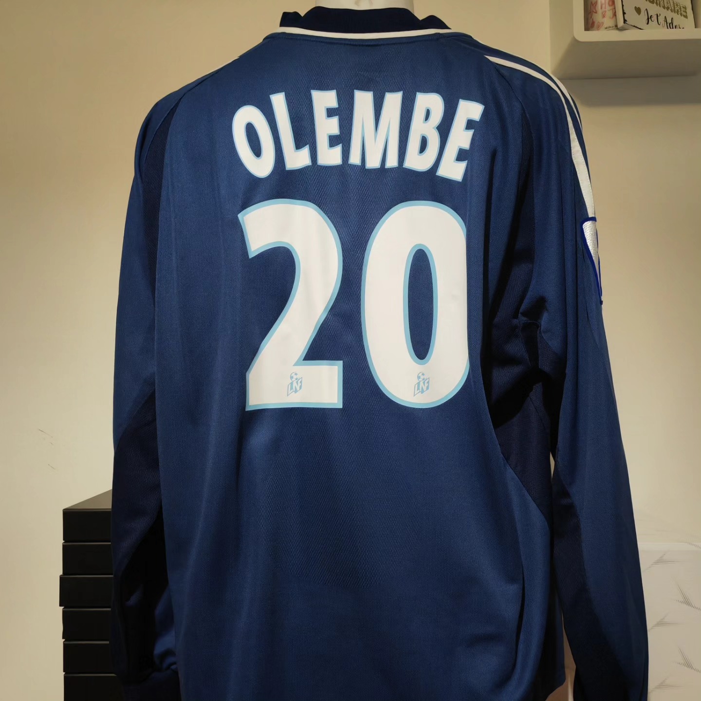 Olympique Marseille 2001-2002 Third Issued Adidas - YourFootballShirt - Photo 1