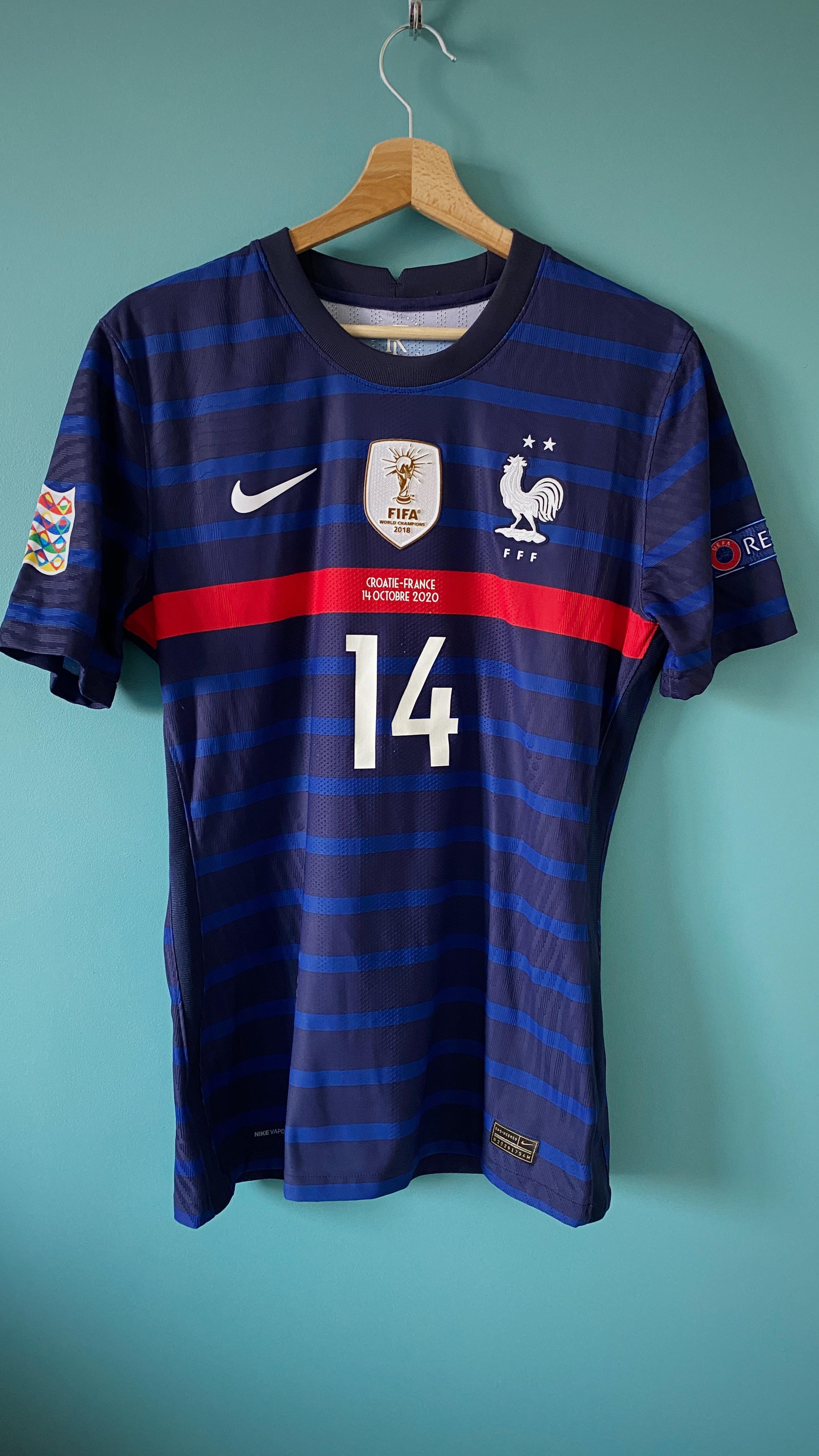 France 2021-2022 Home Issued Nike - YourFootballShirt
