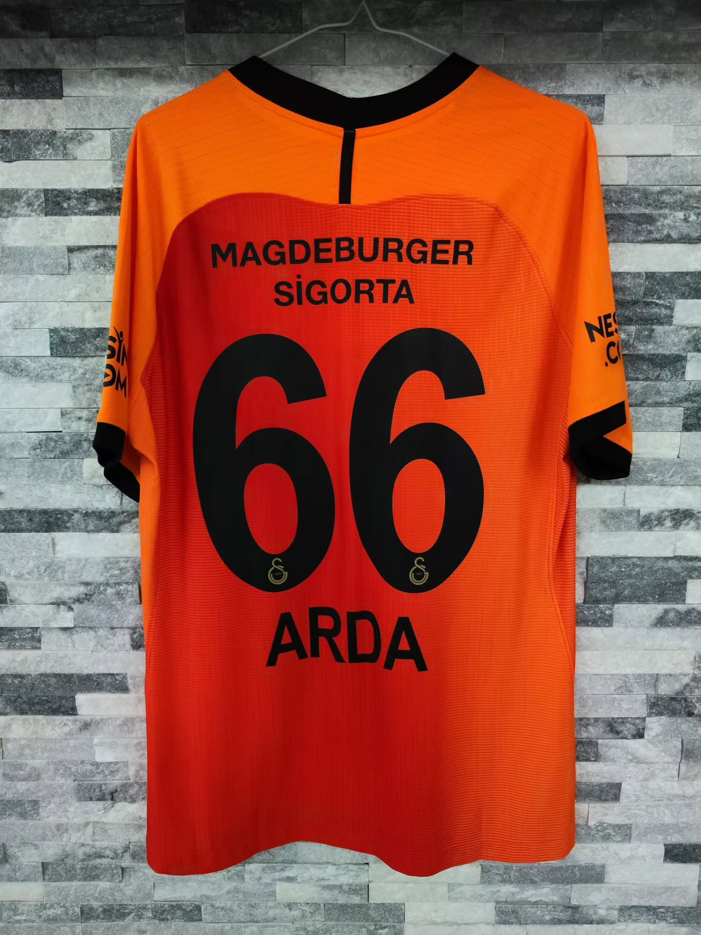 Galatasaray SK 2020-2021 Third Match Worn Nike - YourFootballShirt - Photo 1